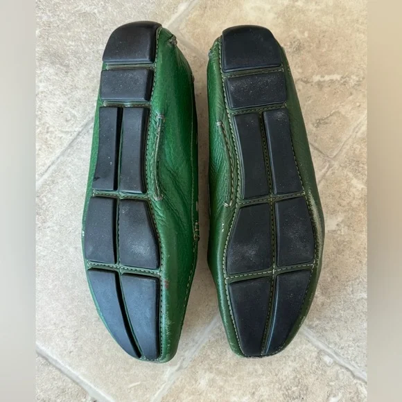 Green Prada Loafers 7 - Picture 5 of 7